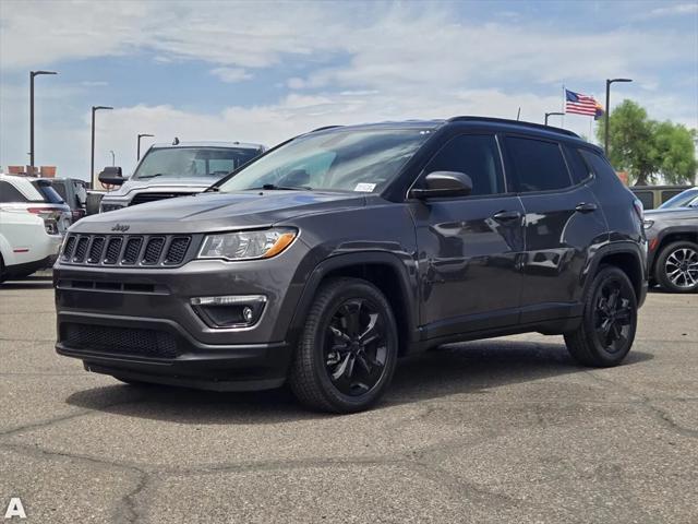 used 2021 Jeep Compass car, priced at $17,435