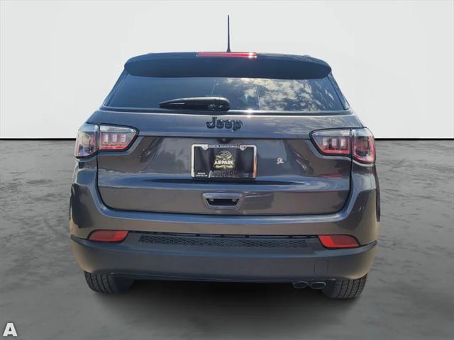 used 2021 Jeep Compass car, priced at $17,435