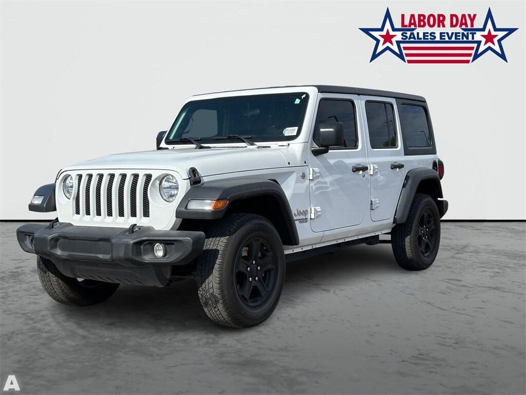 used 2019 Jeep Wrangler Unlimited car, priced at $22,854