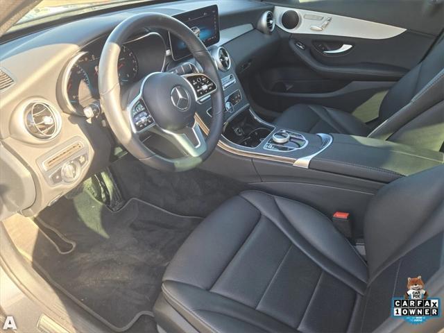 used 2021 Mercedes-Benz C-Class car, priced at $26,989