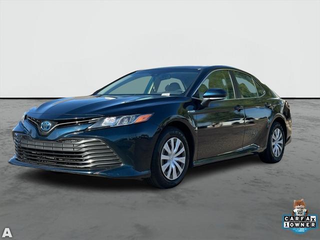 used 2019 Toyota Camry Hybrid car, priced at $19,155