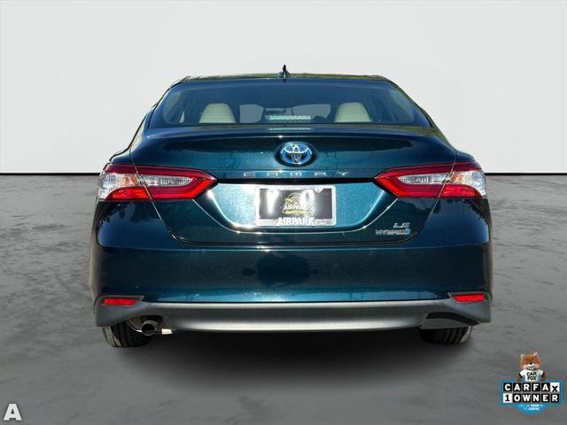 used 2019 Toyota Camry Hybrid car, priced at $19,155