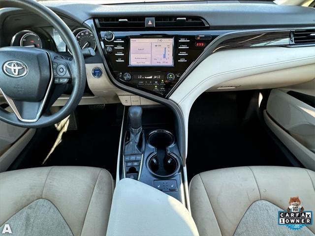 used 2019 Toyota Camry Hybrid car, priced at $19,155