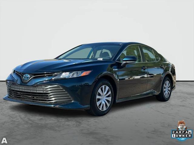 used 2019 Toyota Camry Hybrid car, priced at $19,343