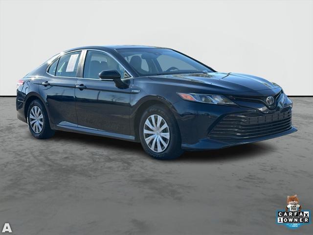 used 2019 Toyota Camry Hybrid car, priced at $19,155