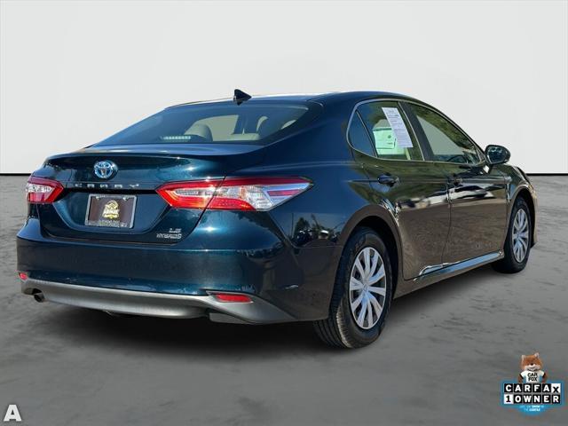 used 2019 Toyota Camry Hybrid car, priced at $19,155