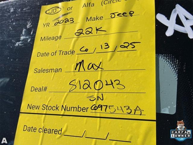 used 2023 Jeep Gladiator car, priced at $31,867