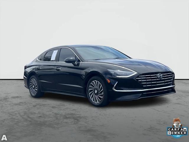 used 2021 Hyundai Sonata car, priced at $15,349