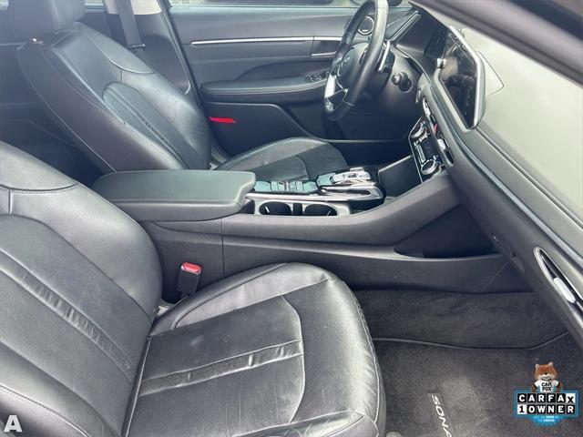 used 2021 Hyundai Sonata car, priced at $15,349