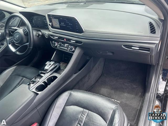 used 2021 Hyundai Sonata car, priced at $15,349