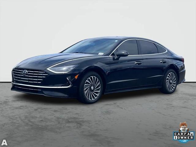 used 2021 Hyundai Sonata car, priced at $15,349