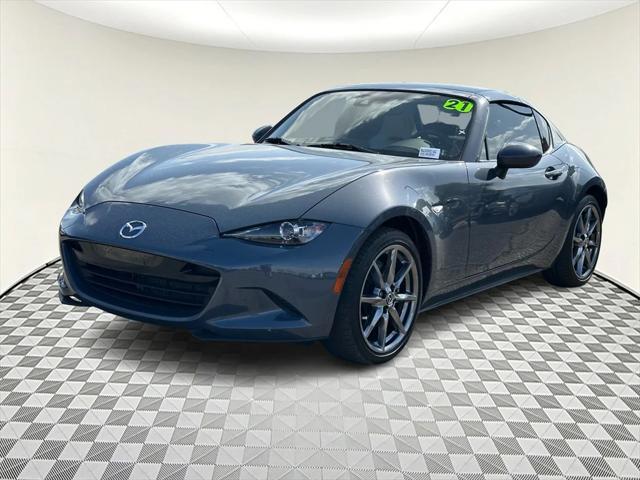 used 2021 Mazda MX-5 Miata RF car, priced at $26,495