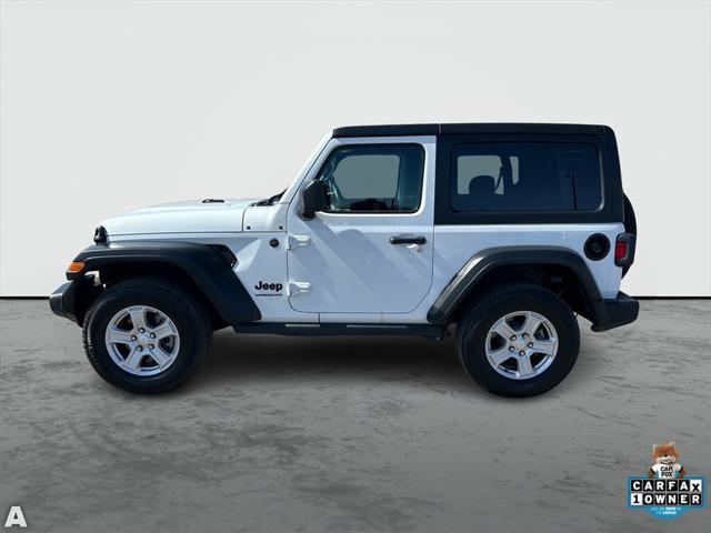 used 2022 Jeep Wrangler car, priced at $27,229