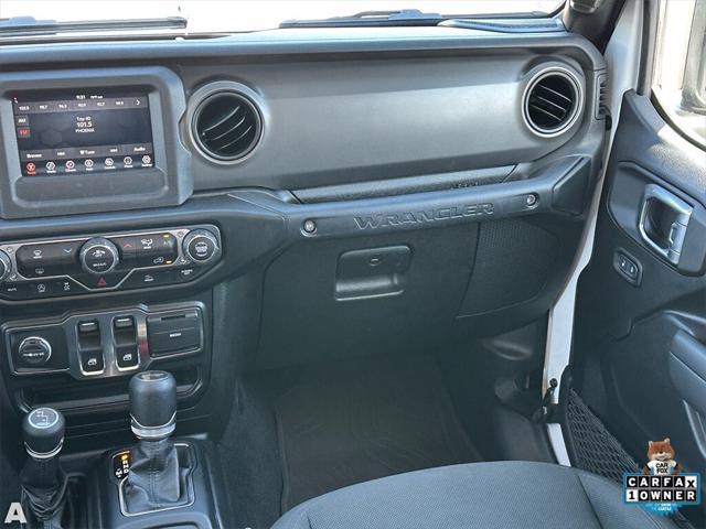 used 2022 Jeep Wrangler car, priced at $27,229