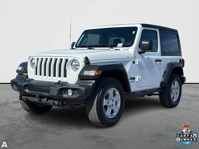 used 2022 Jeep Wrangler car, priced at $27,229