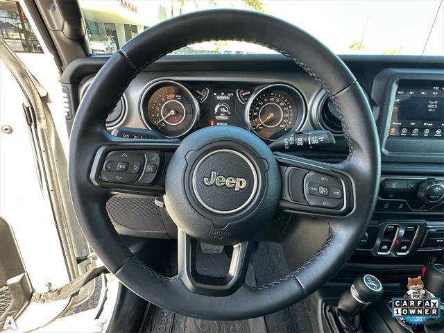 used 2022 Jeep Wrangler car, priced at $27,229