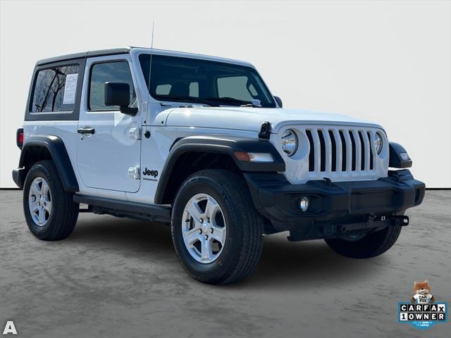 used 2022 Jeep Wrangler car, priced at $27,229