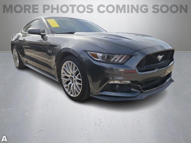 used 2017 Ford Mustang car, priced at $19,548