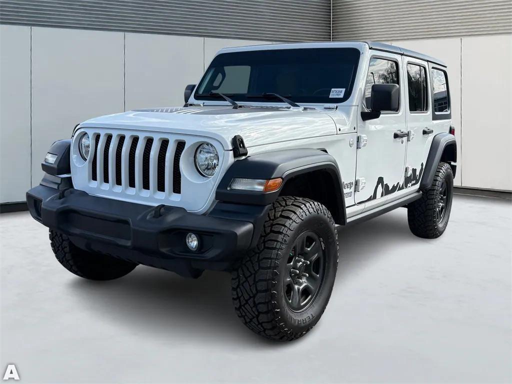 used 2018 Jeep Wrangler Unlimited car, priced at $19,414