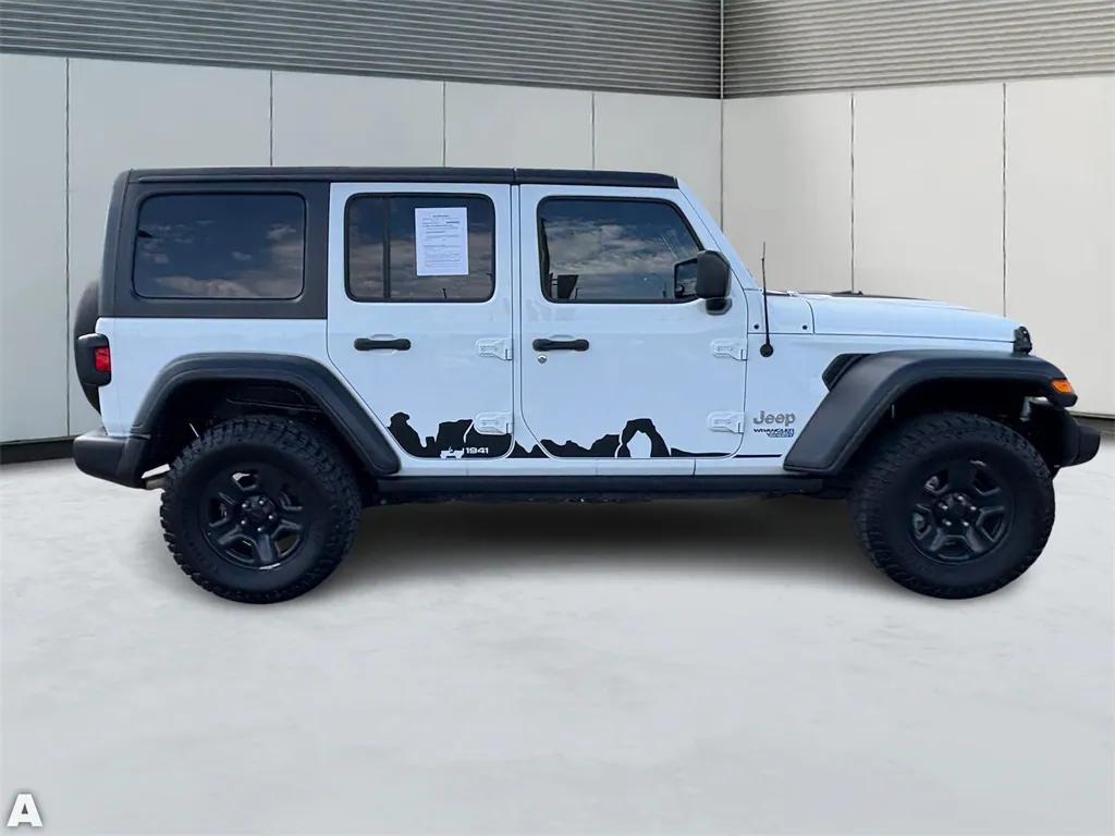 used 2018 Jeep Wrangler Unlimited car, priced at $19,414
