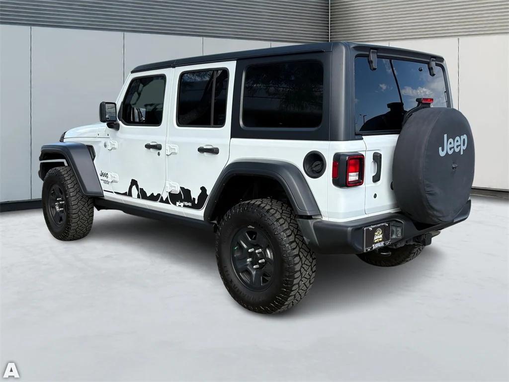used 2018 Jeep Wrangler Unlimited car, priced at $19,414