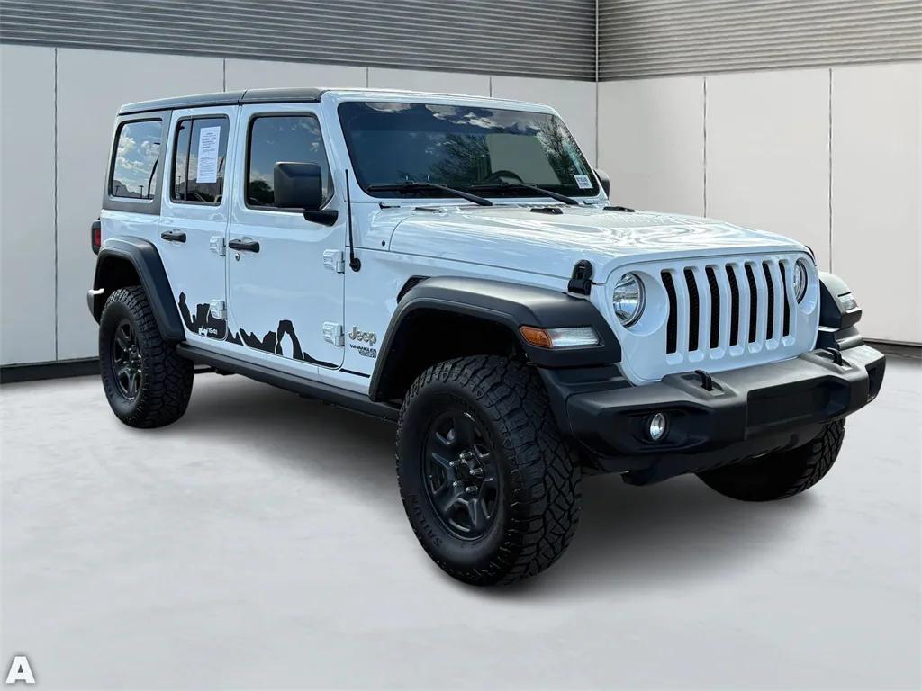 used 2018 Jeep Wrangler Unlimited car, priced at $19,414