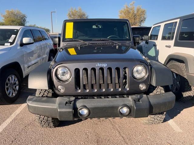 used 2017 Jeep Wrangler Unlimited car, priced at $27,588