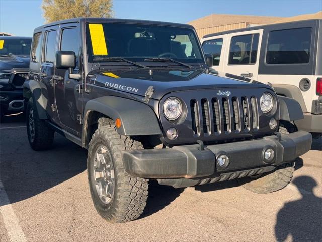 used 2017 Jeep Wrangler Unlimited car, priced at $27,588