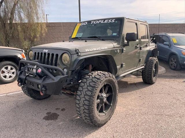 used 2015 Jeep Wrangler Unlimited car, priced at $15,988