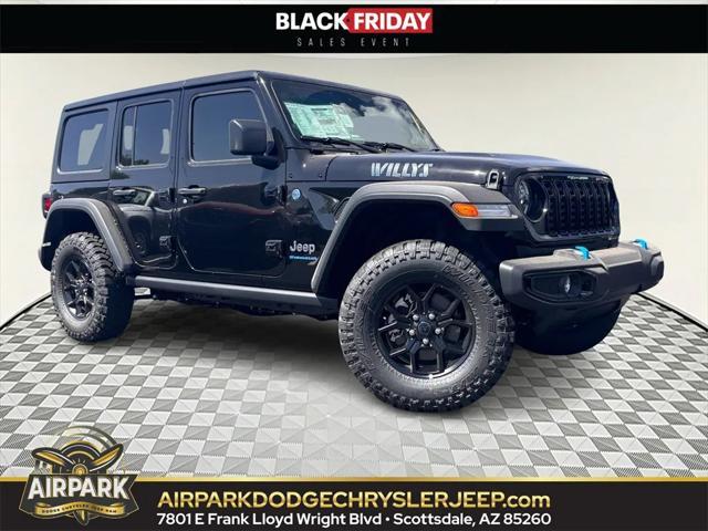 new 2024 Jeep Wrangler 4xe car, priced at $60,440