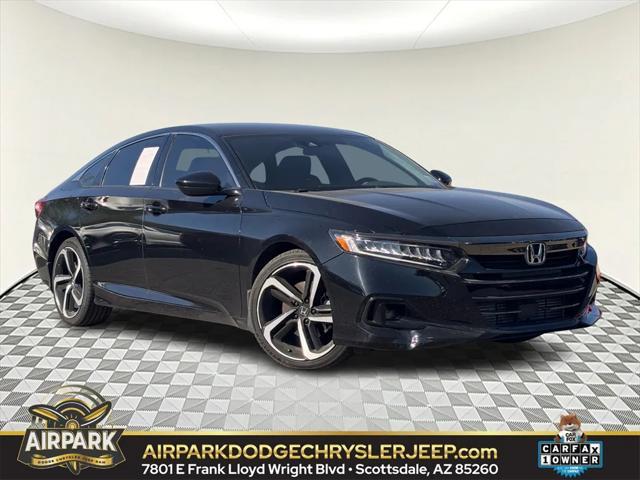 used 2022 Honda Accord car, priced at $21,998