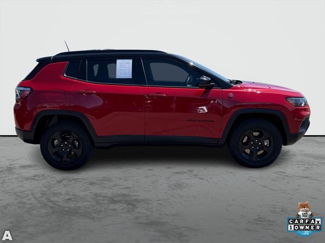 used 2023 Jeep Compass car, priced at $25,377