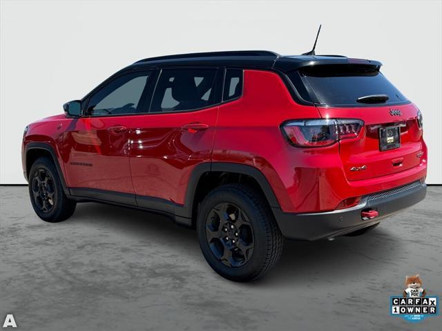 used 2023 Jeep Compass car, priced at $25,377