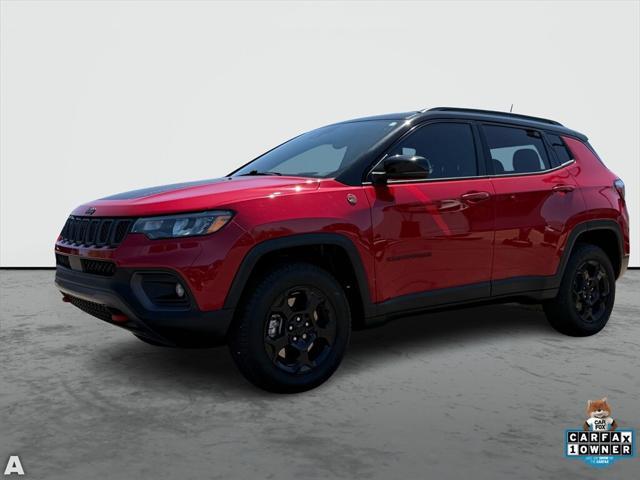 used 2023 Jeep Compass car, priced at $25,377