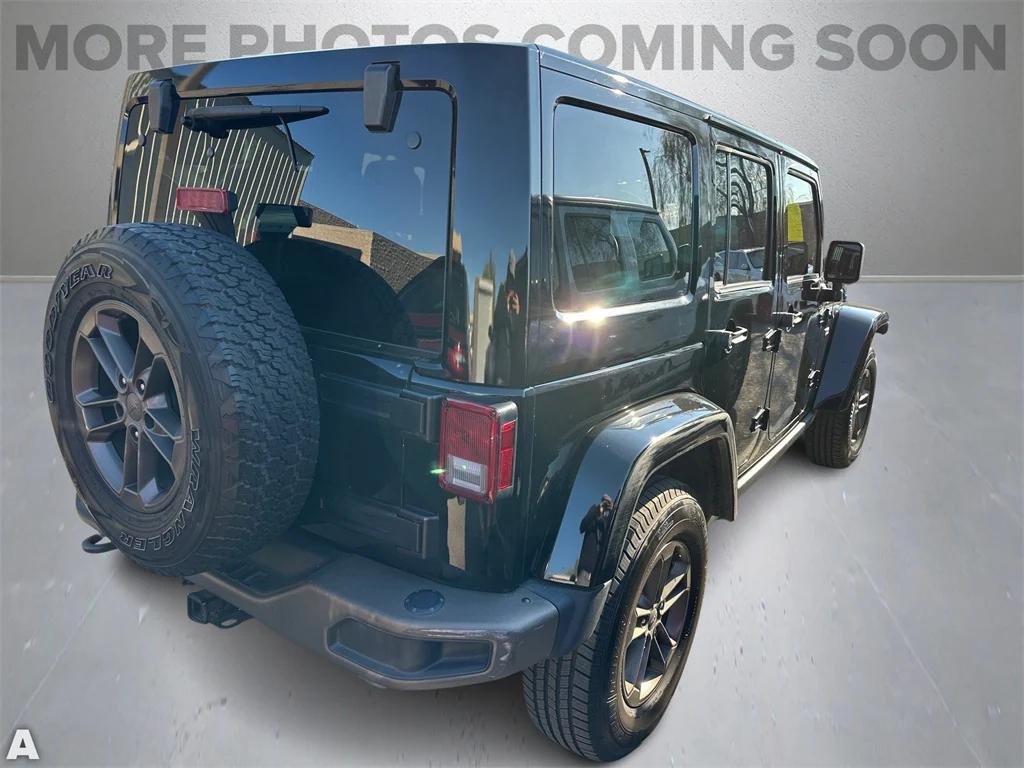 used 2016 Jeep Wrangler Unlimited car, priced at $24,951
