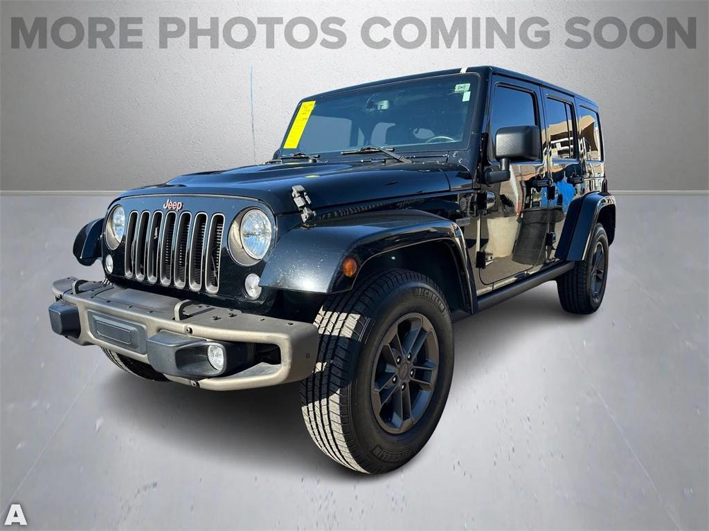 used 2016 Jeep Wrangler Unlimited car, priced at $24,951