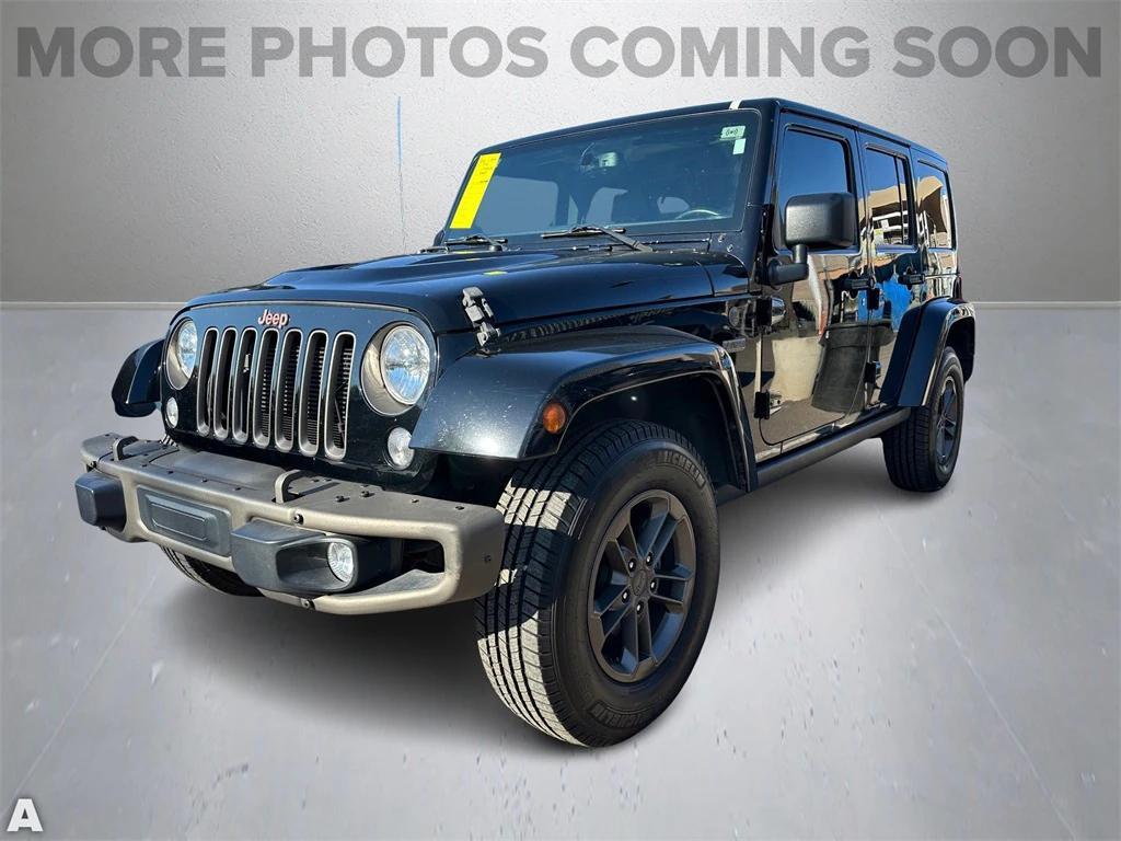 used 2016 Jeep Wrangler Unlimited car, priced at $24,951
