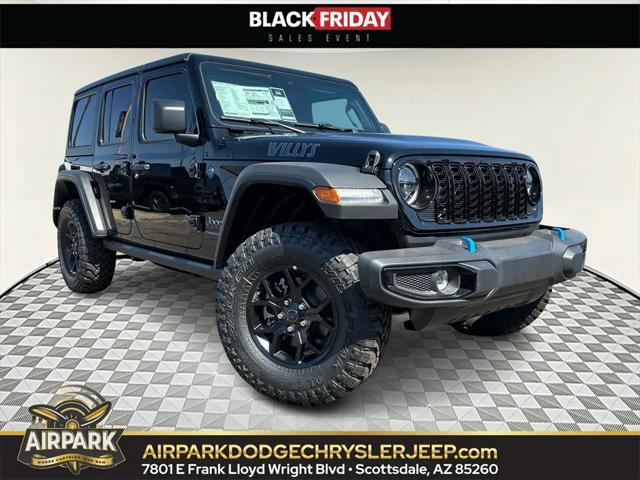 new 2024 Jeep Wrangler 4xe car, priced at $64,030