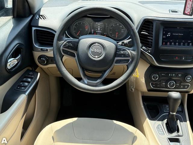 used 2021 Jeep Cherokee car, priced at $13,612