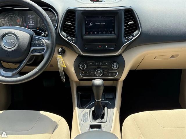 used 2021 Jeep Cherokee car, priced at $13,612
