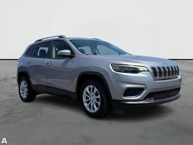 used 2021 Jeep Cherokee car, priced at $13,612