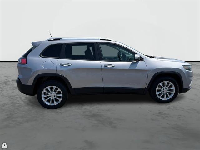 used 2021 Jeep Cherokee car, priced at $13,612