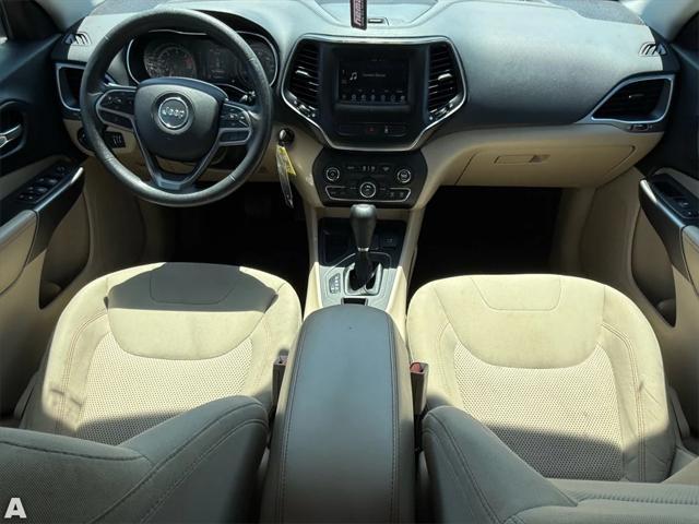 used 2021 Jeep Cherokee car, priced at $13,612