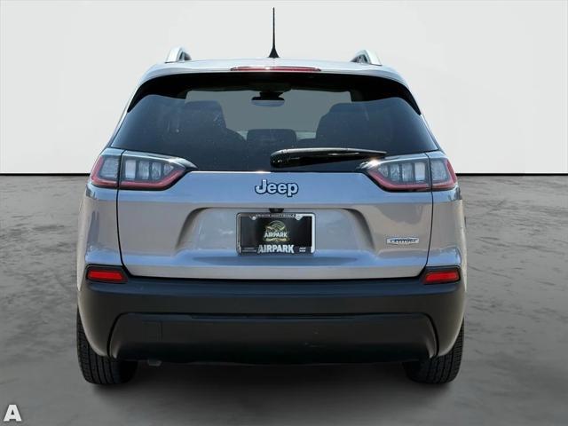 used 2021 Jeep Cherokee car, priced at $13,612