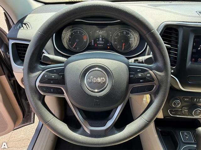 used 2021 Jeep Cherokee car, priced at $13,612