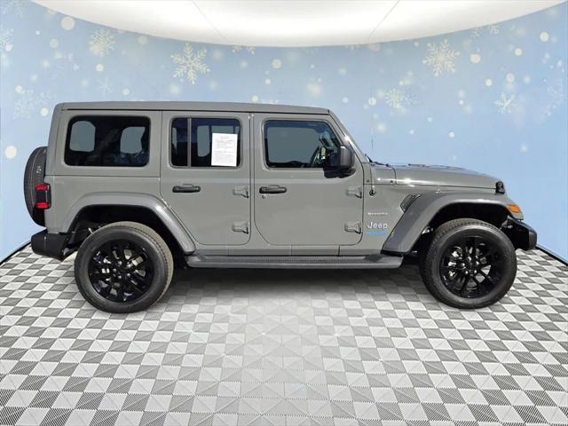 used 2021 Jeep Wrangler Unlimited car, priced at $32,588