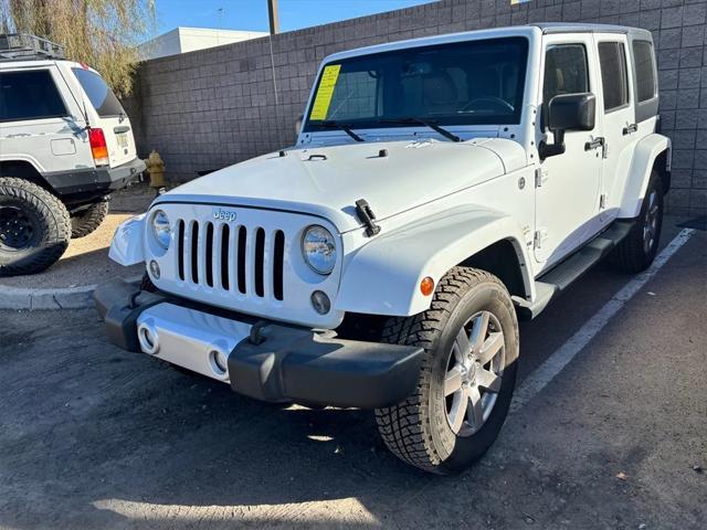 used 2015 Jeep Wrangler Unlimited car, priced at $18,788