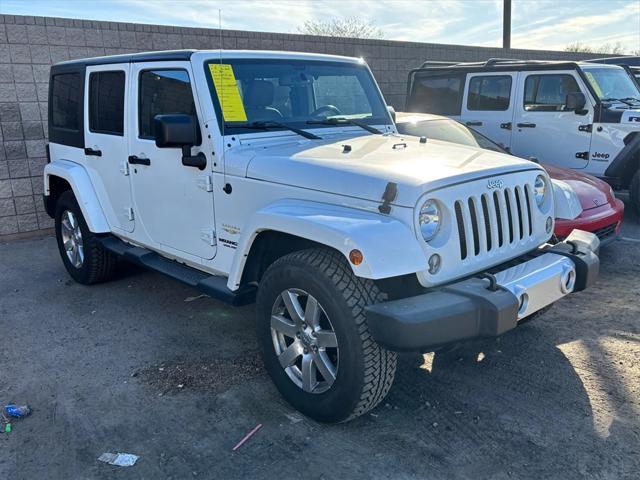 used 2015 Jeep Wrangler Unlimited car, priced at $18,788