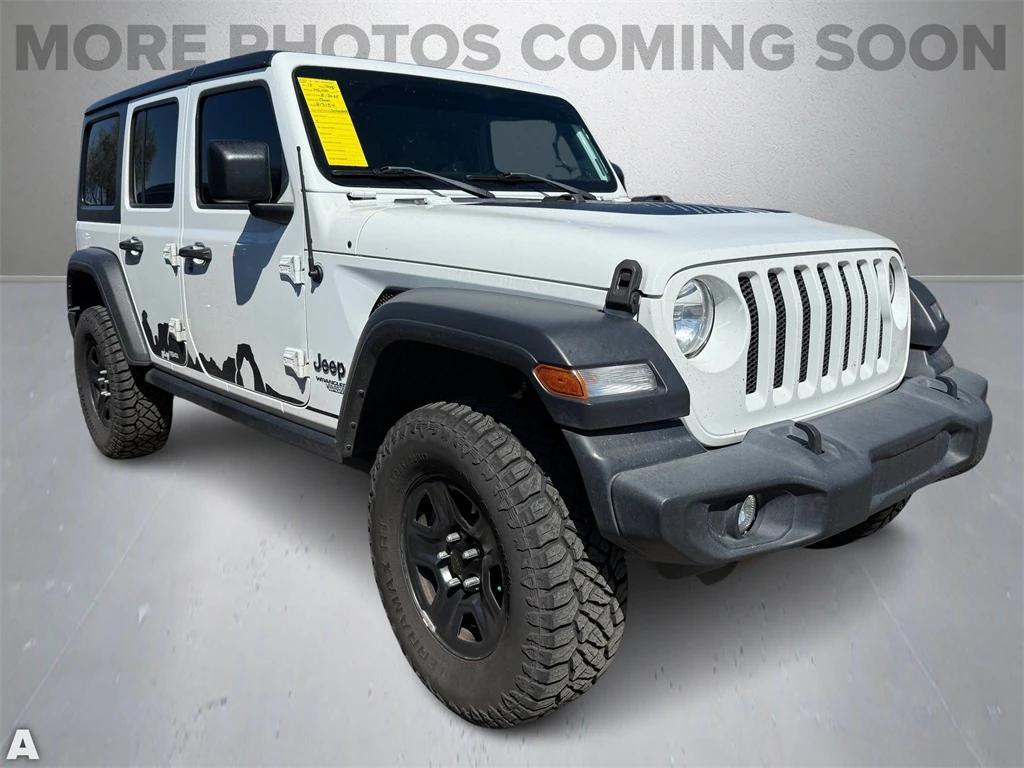 used 2018 Jeep Wrangler Unlimited car, priced at $16,879