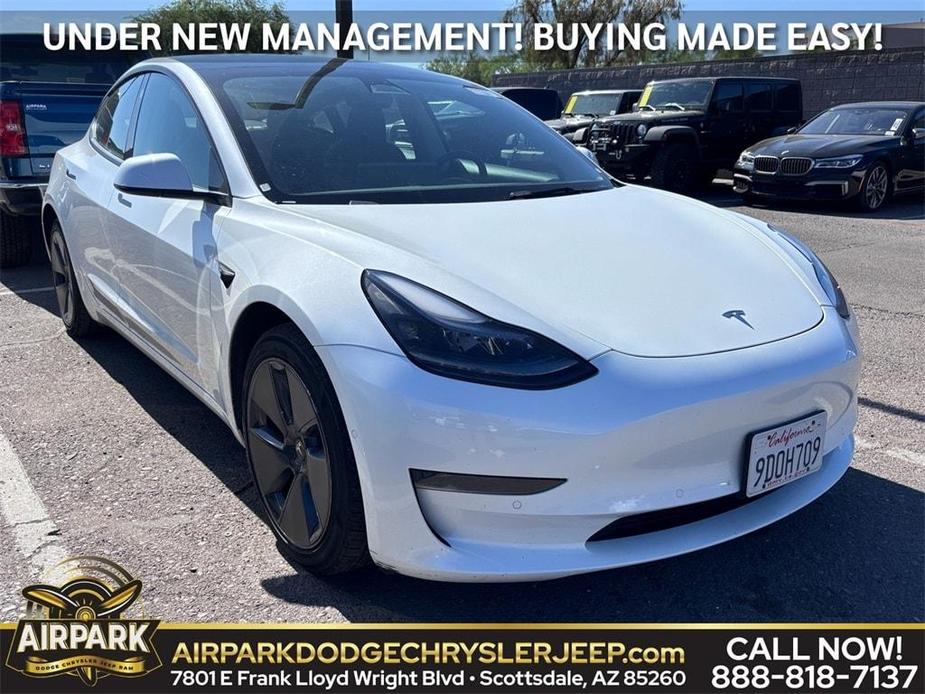 used 2022 Tesla Model 3 car, priced at $24,982